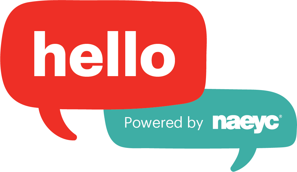 Logo for Hello the online community space